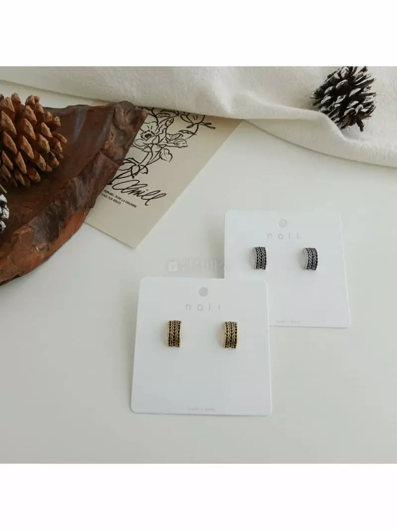 Noii - Korean Women Fashion - #womensfashion - E1802 Earring - 8