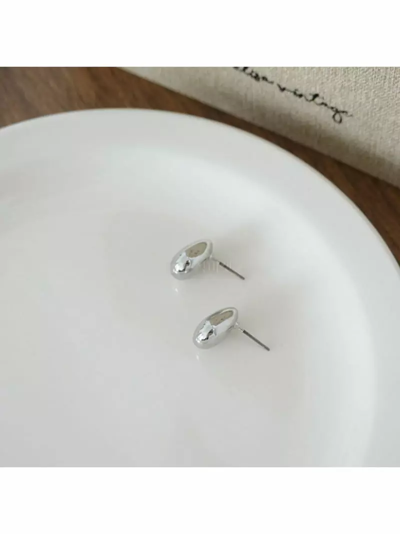 Noii - Korean Women Fashion - #momslook - E1493 Earring - 4