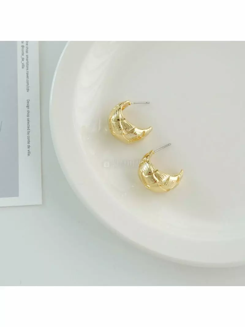 Noii - Korean Women Fashion - #momslook - E1363 Earring - 4