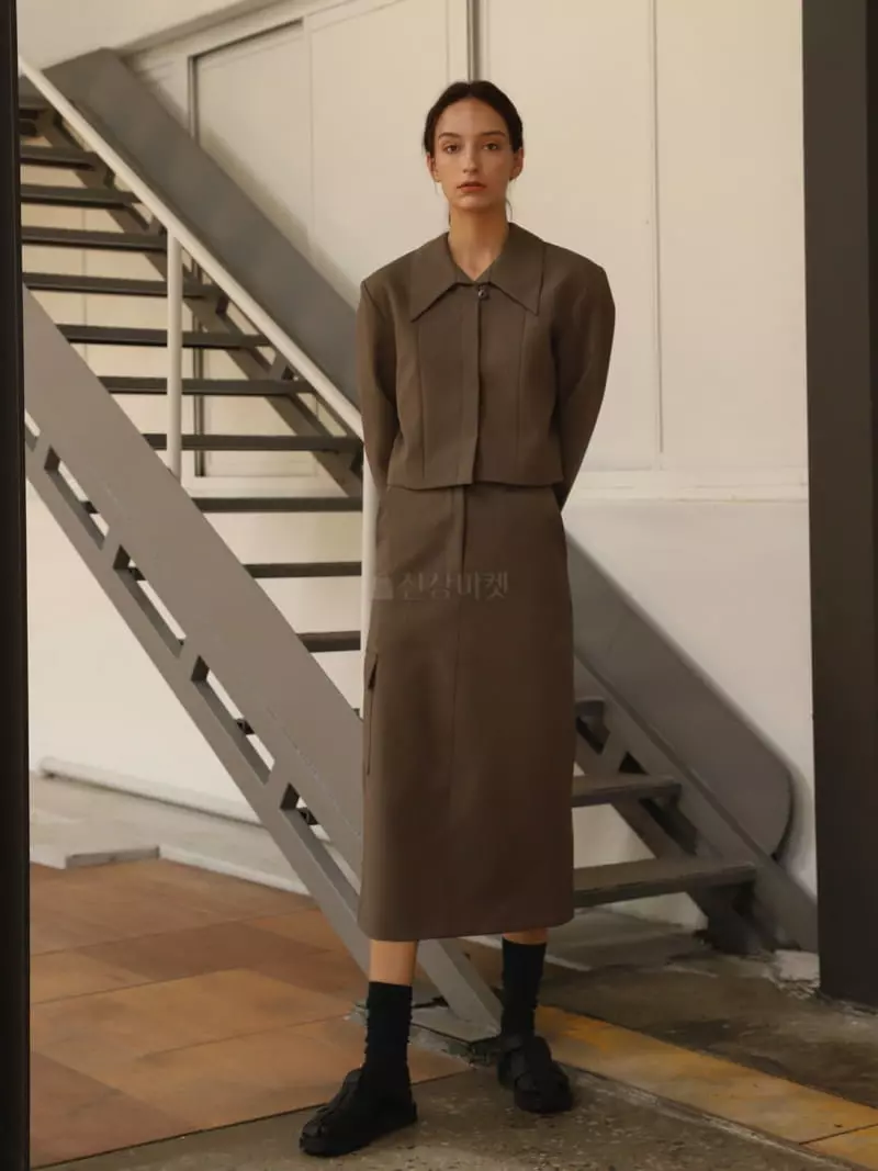 Normal - Korean Women Fashion - #momslook - Add Top Bottom Set - 2