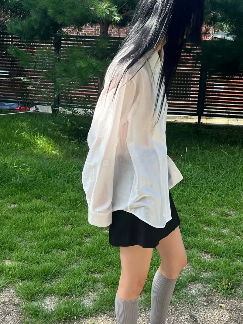 Normal - Korean Women Fashion - #momslook - Ash Blouse - 2