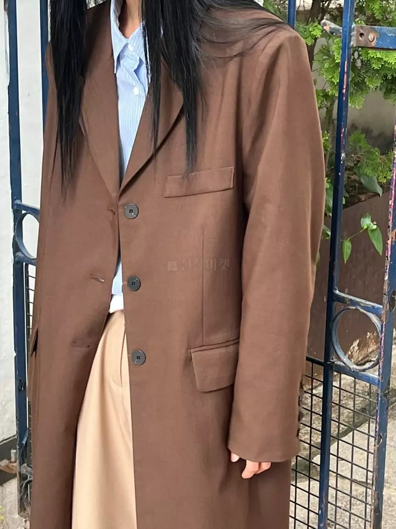 Normal - Korean Women Fashion - #momslook - Bay Long Jackett - 6