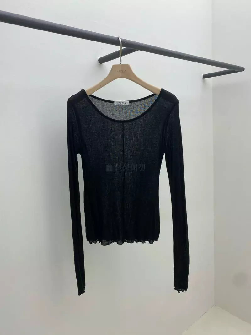 Normal - Korean Women Fashion - #thatsdarling - Cash Tee - 4