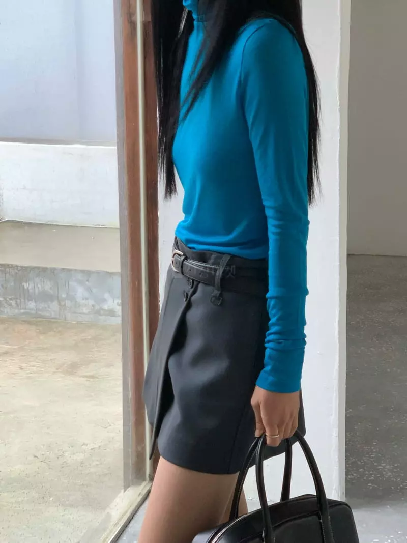 Normal - Korean Women Fashion - #momslook - Vivi Turtleneck Tee - 4