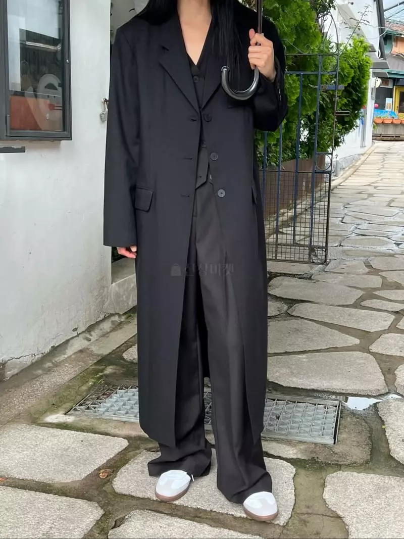 Normal - Korean Women Fashion - #womensfashion - Bay Long Jackett