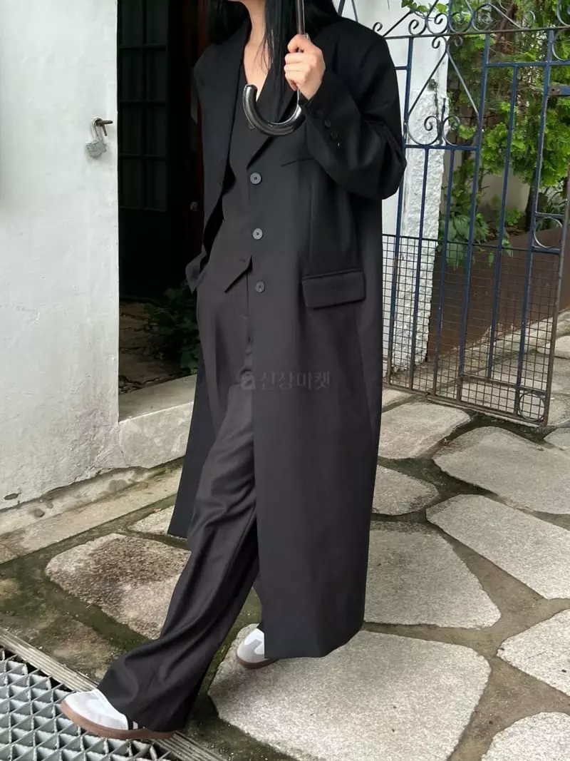 Normal - Korean Women Fashion - #womensfashion - Bay Long Jackett - 3