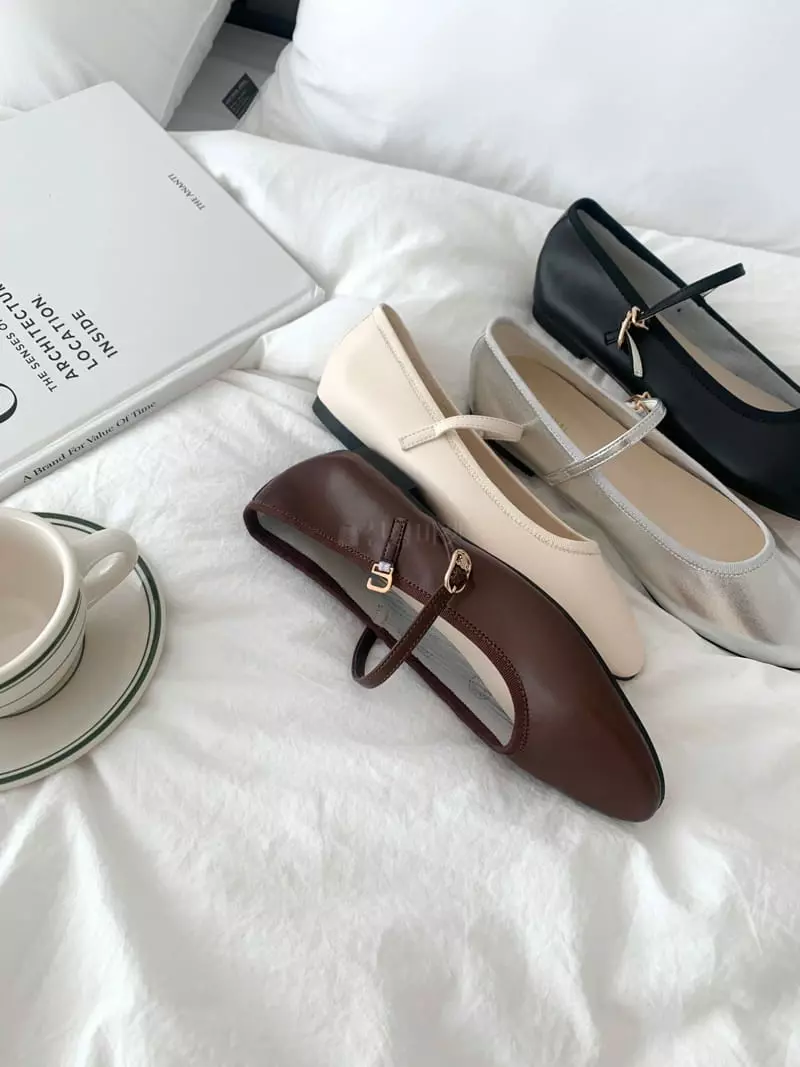 Nouvel - Korean Women Fashion - #momslook - 7204 Flats - 9