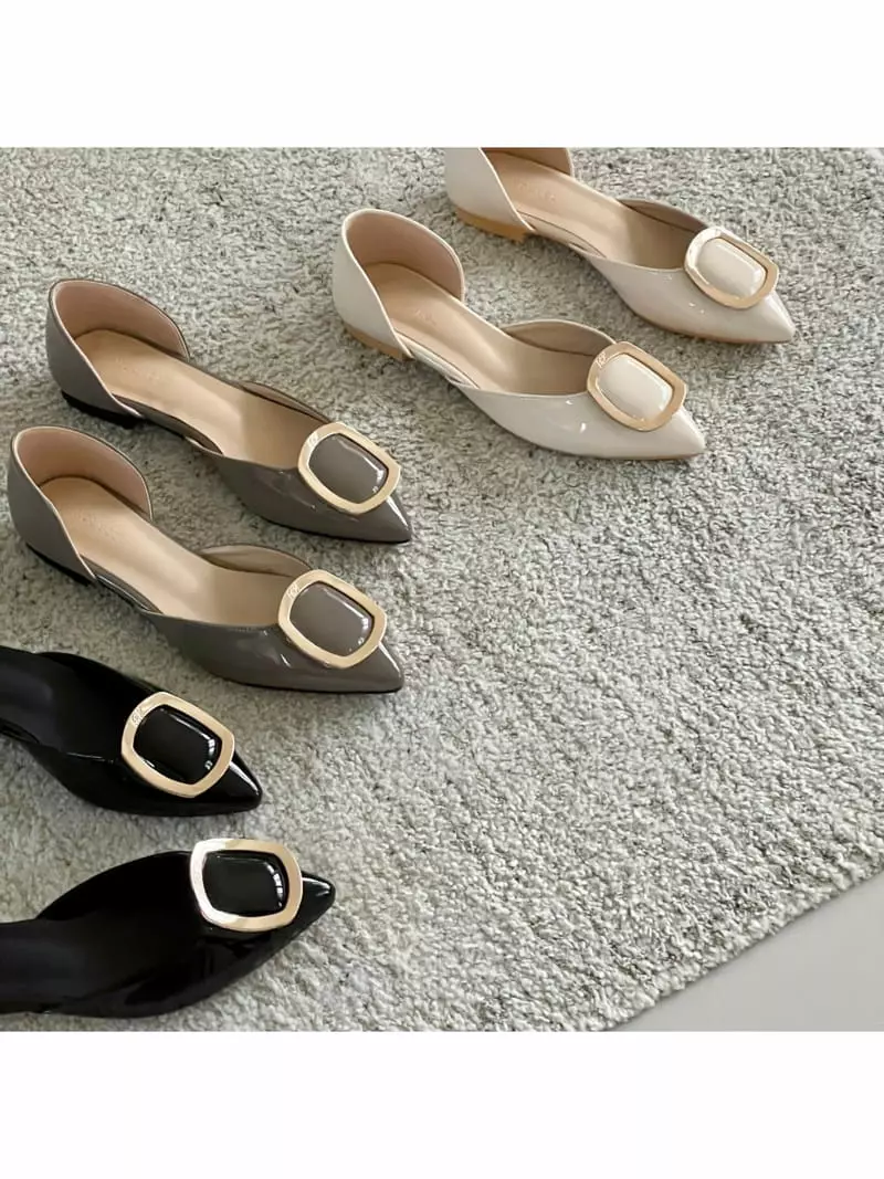 Nouvel - Korean Women Fashion - #momslook - 3249 Flats - 11