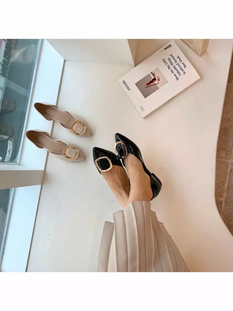 Nouvel - Korean Women Fashion - #pursuepretty - 3249 Flats - 3
