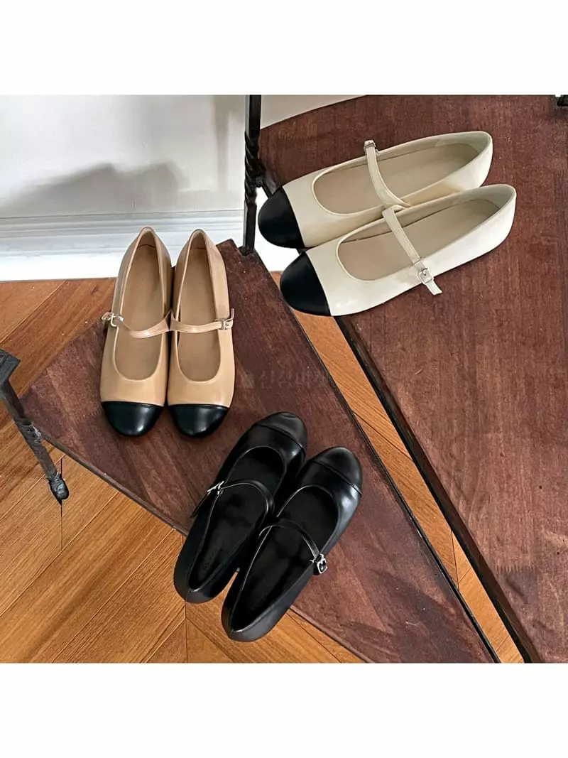 Nouvel - Korean Women Fashion - #restrostyle - 7314 Flats - 5