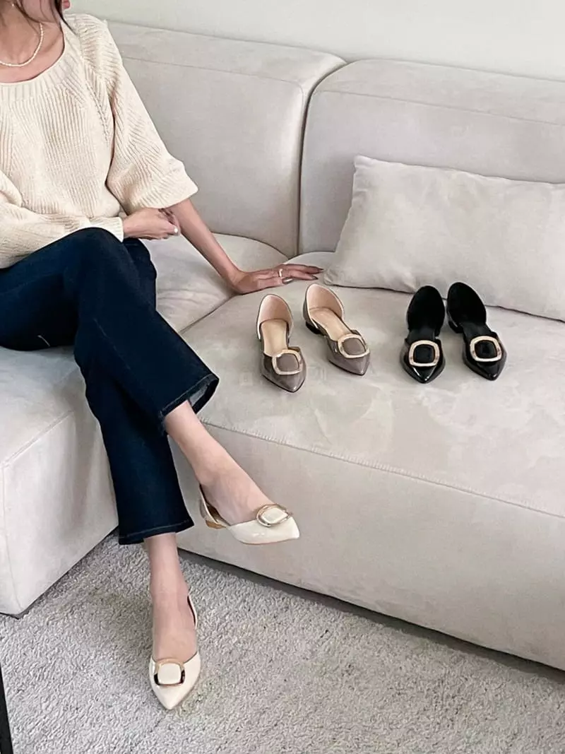 Nouvel - Korean Women Fashion - #romanticstyle - 3249 Flats - 5
