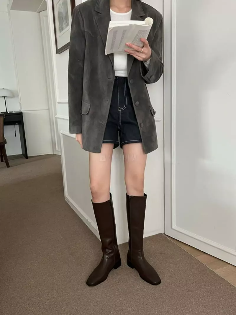 Nouvel - Korean Women Fashion - #vintageinspired - 7319 Boots - 7