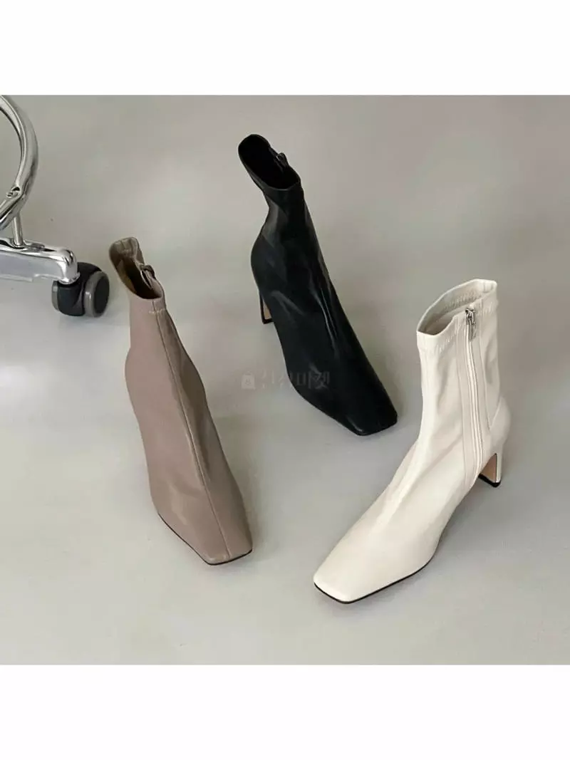 Nouvel - Korean Women Fashion - #vintageinspired - 3728 Boots - 5