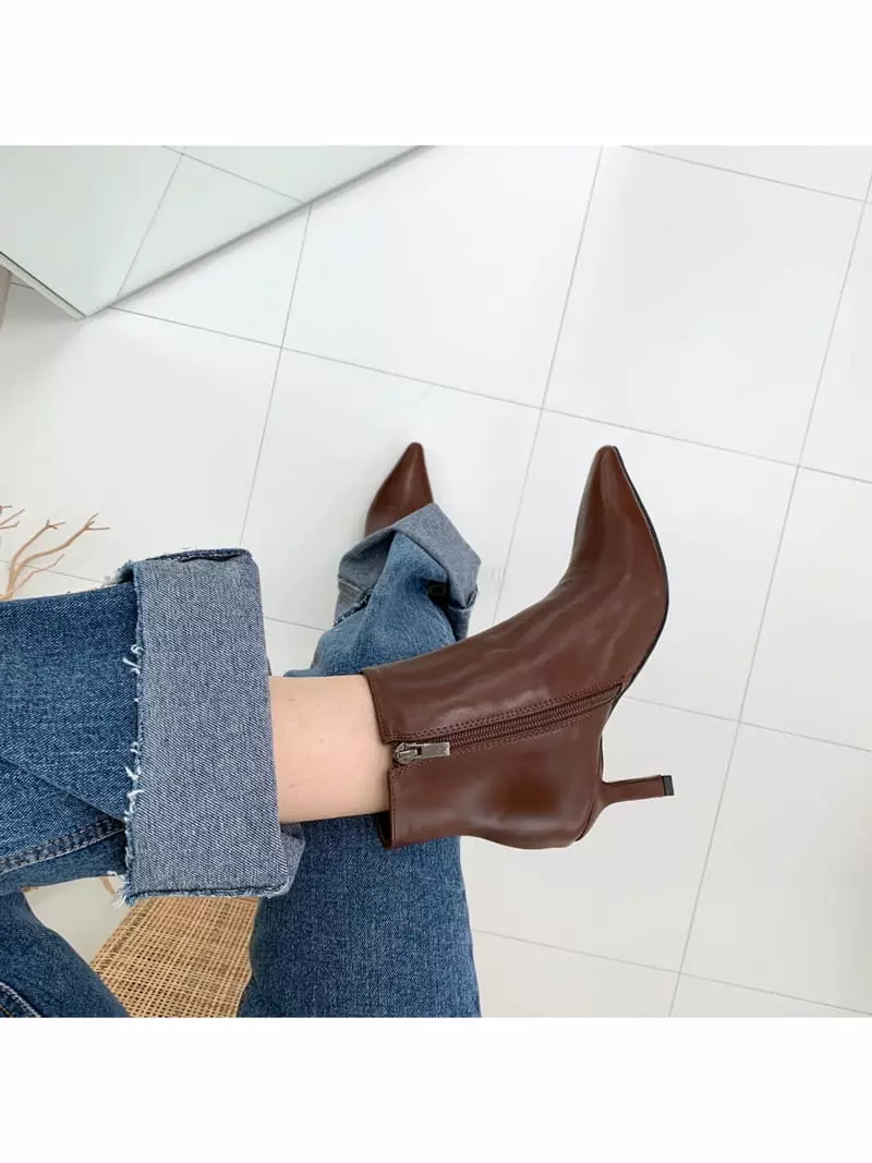 Nouvel - Korean Women Fashion - #vintageinspired - 3529 Boots - 3