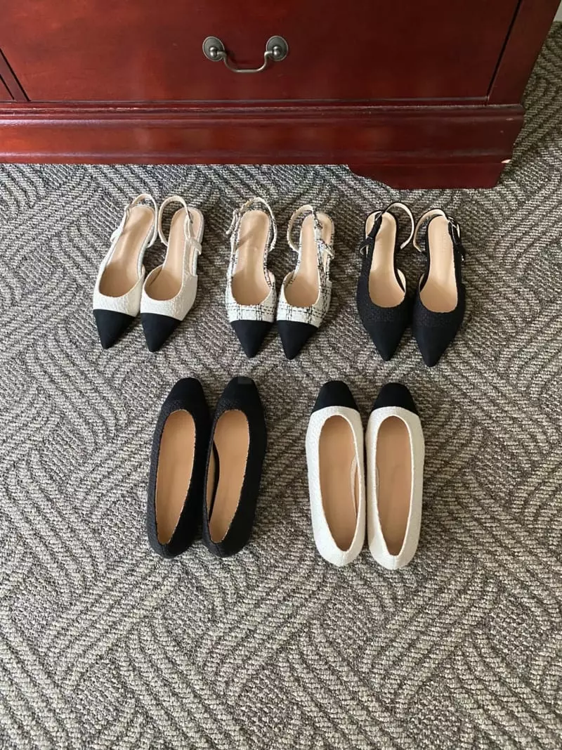 Nouvel - Korean Women Fashion - #vintagekidsstyle - 7318 Flats - 7