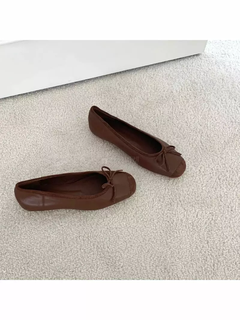 Nouvel - Korean Women Fashion - #vintagekidsstyle - 7108 Flats - 9