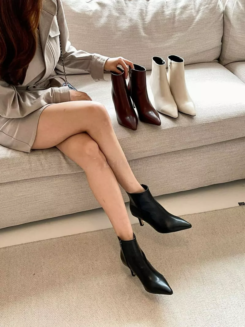 Nouvel - Korean Women Fashion - #vintageinspired - 3529 Boots - 4