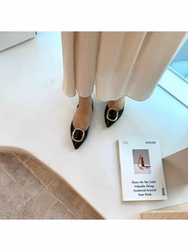 Nouvel - Korean Women Fashion - #vintagekidsstyle - 3249 Flats - 2