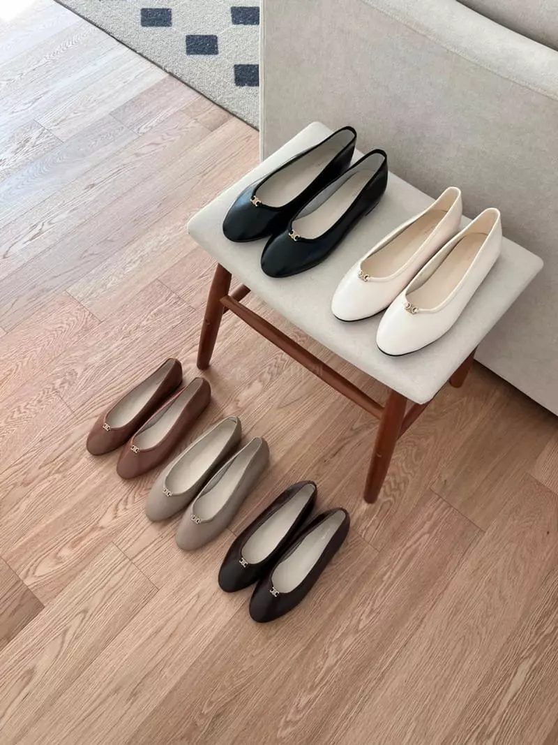 Nouvel - Korean Women Fashion - #momslook - 7301 Flats - 4