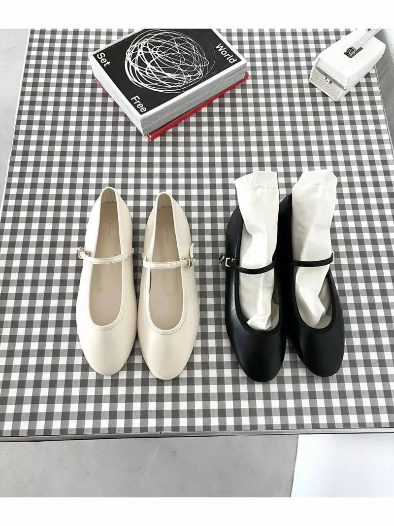 Nouvel - Korean Women Fashion - #womensfashion - 7204 Flats - 10