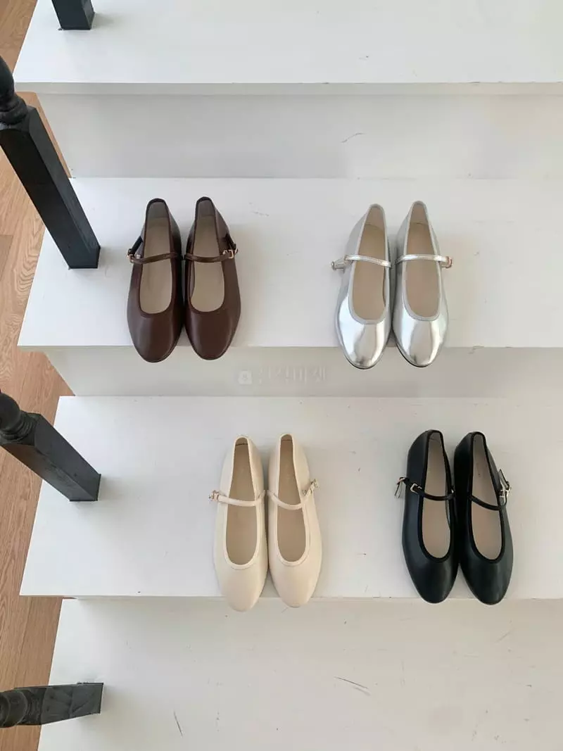 Nouvel - Korean Women Fashion - #momslook - 7204 Flats - 4