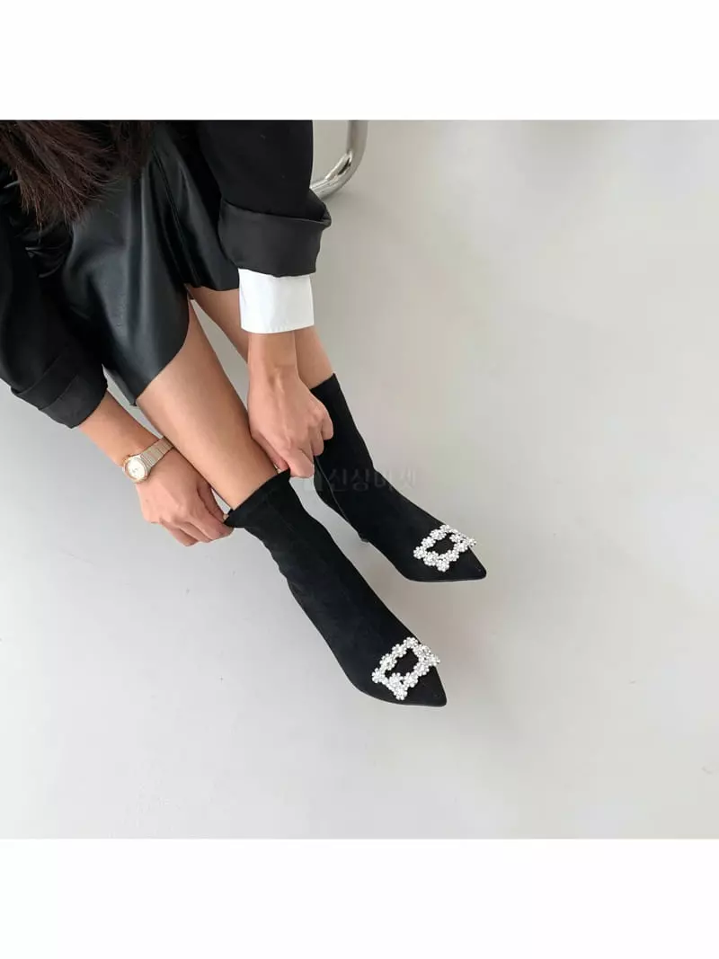 Nouvel - Korean Women Fashion - #womensfashion - 7121 Boots