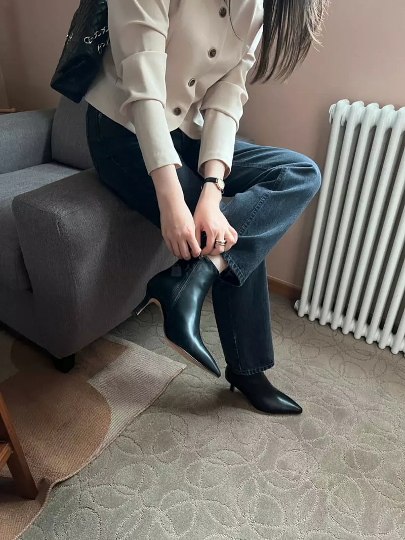 Nouvel - Korean Women Fashion - #womensfashion - 3529 Boots - 12