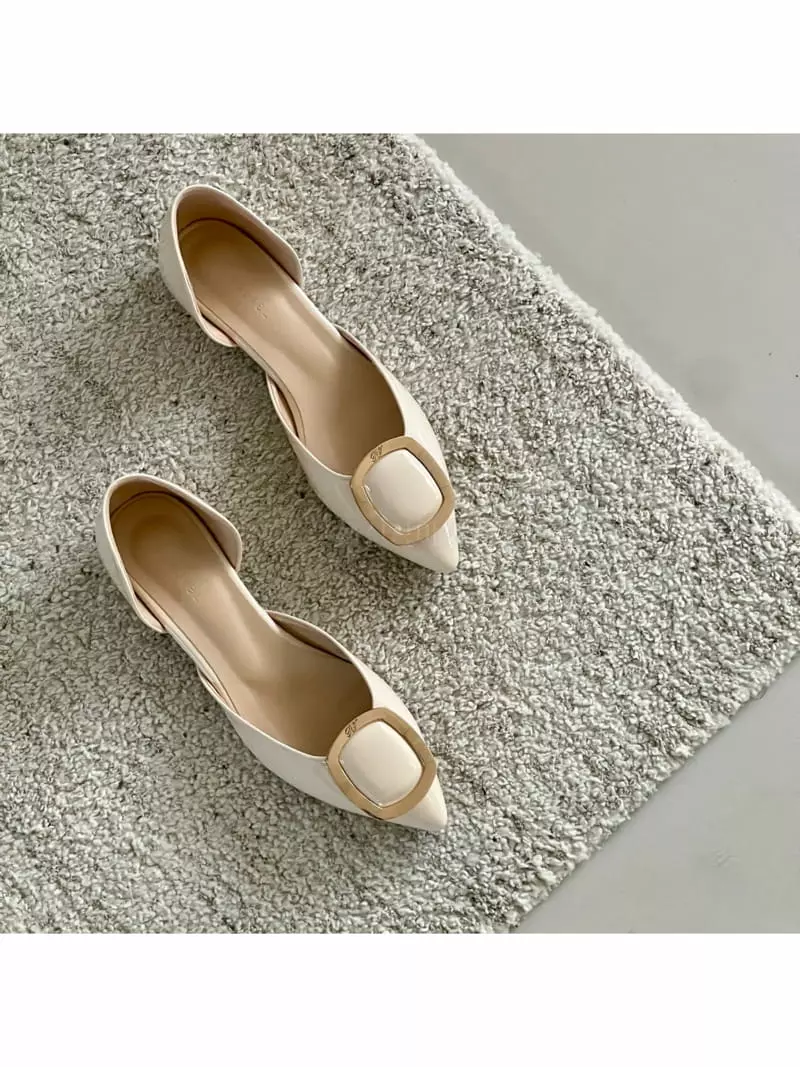 Nouvel - Korean Women Fashion - #womensfashion - 3249 Flats - 12