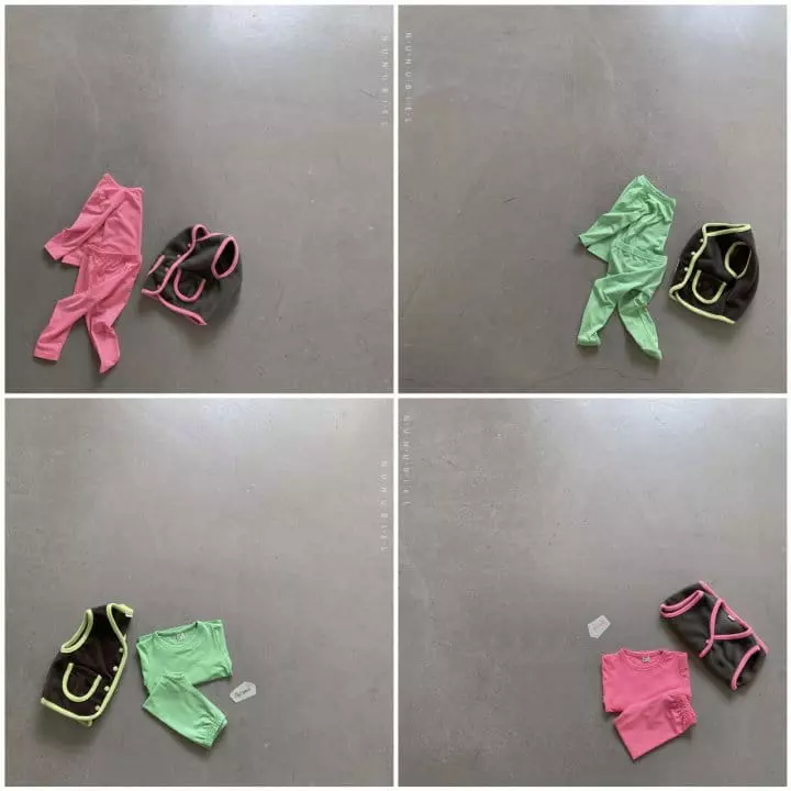 Nunubiel - Korean Children Fashion - #designkidswear - Neon Inner Warm Easywear - 6