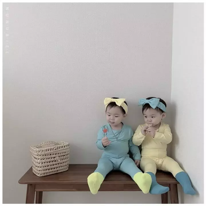 Nunubiel - Korean Children Fashion - #kidsstore - Neon Inner Warm Easywear - 10