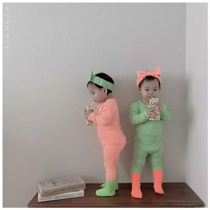 Nunubiel - Korean Children Fashion - #kidzfashiontrend - Neon Inner Warm Easywear - 11