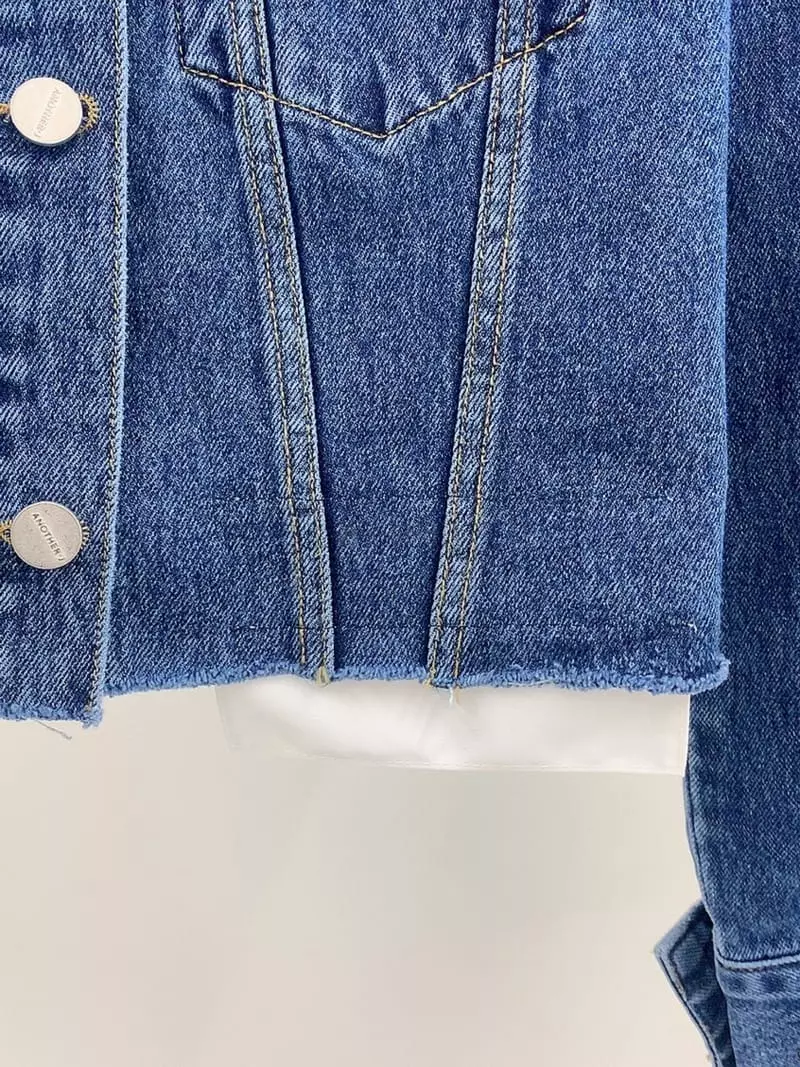 Nutplan - Korean Women Fashion - #momslook - Miu Denim Jacket - 2