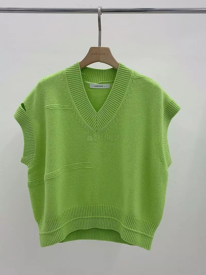 Nutplan - Korean Women Fashion - #momslook - Hell Mot Vest - 2