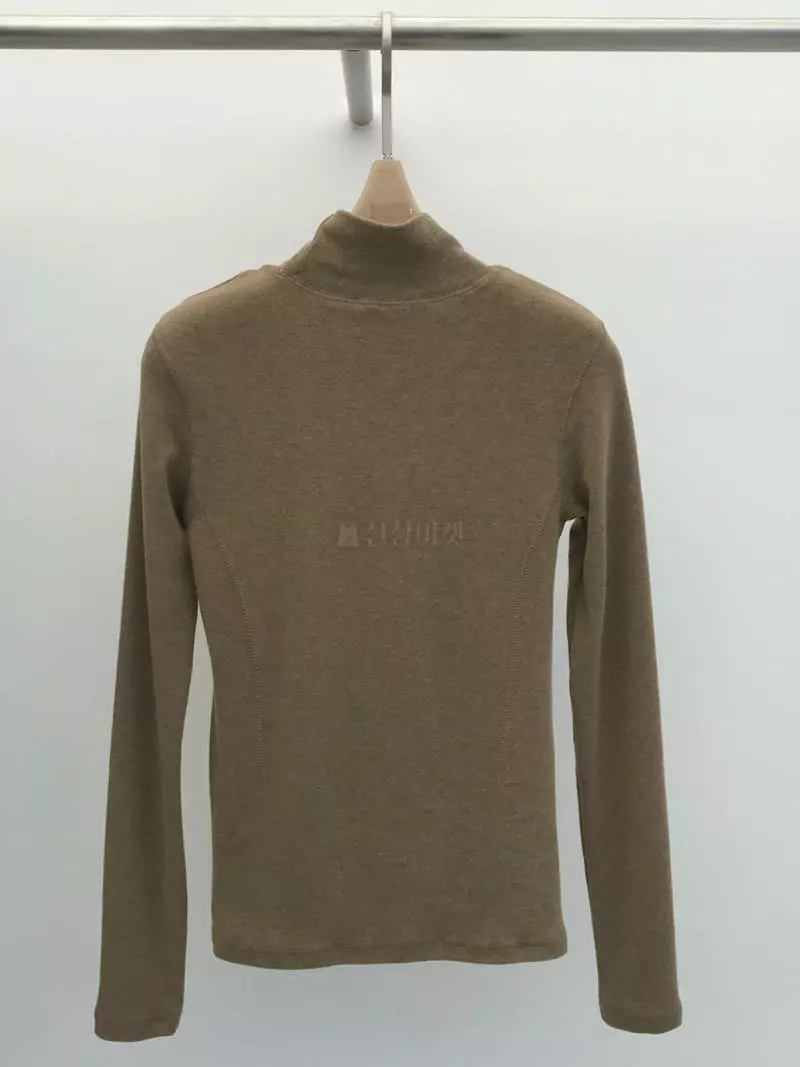 Nutplan - Korean Women Fashion - #restrostyle - Como Turtleneck Tee - 2
