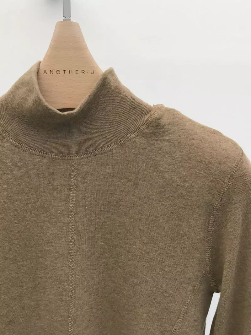 Nutplan - Korean Women Fashion - #romanticstyle - Como Turtleneck Tee - 3