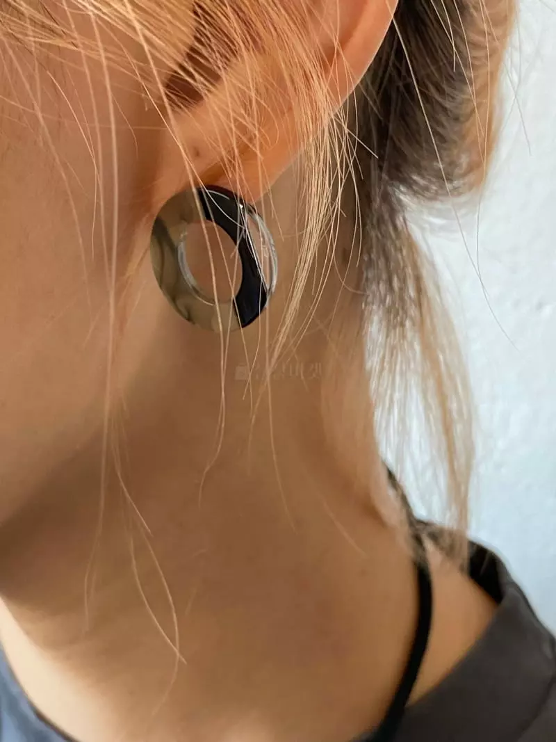 Nyunyu-Seoul - Korean Women Fashion - #momslook - Mim Circle Earring - 7