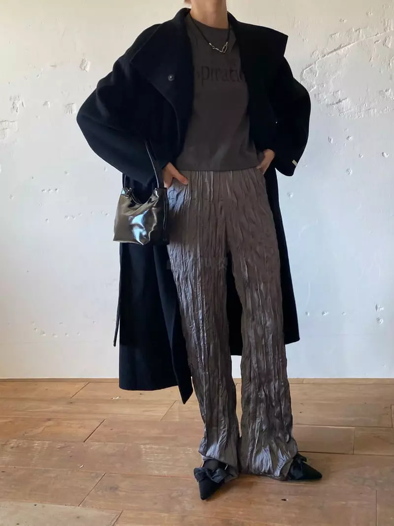Nyunyu-Seoul - Korean Women Fashion - #momslook - Mane Coat - 9