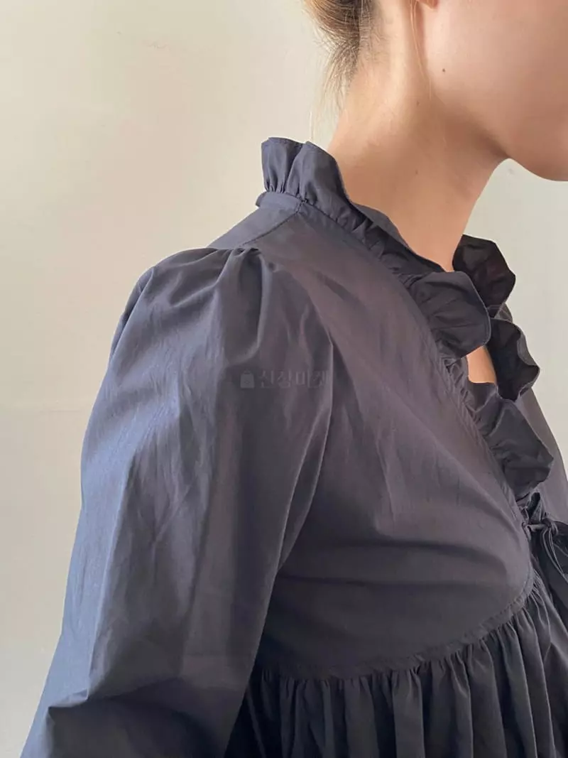 Nyunyu-Seoul - Korean Women Fashion - #momslook - Ruffle Blouse - 8