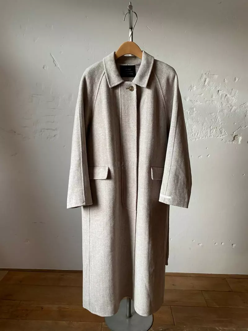 Nyunyu-Seoul - Korean Women Fashion - #momslook - Line Single Coat - 12