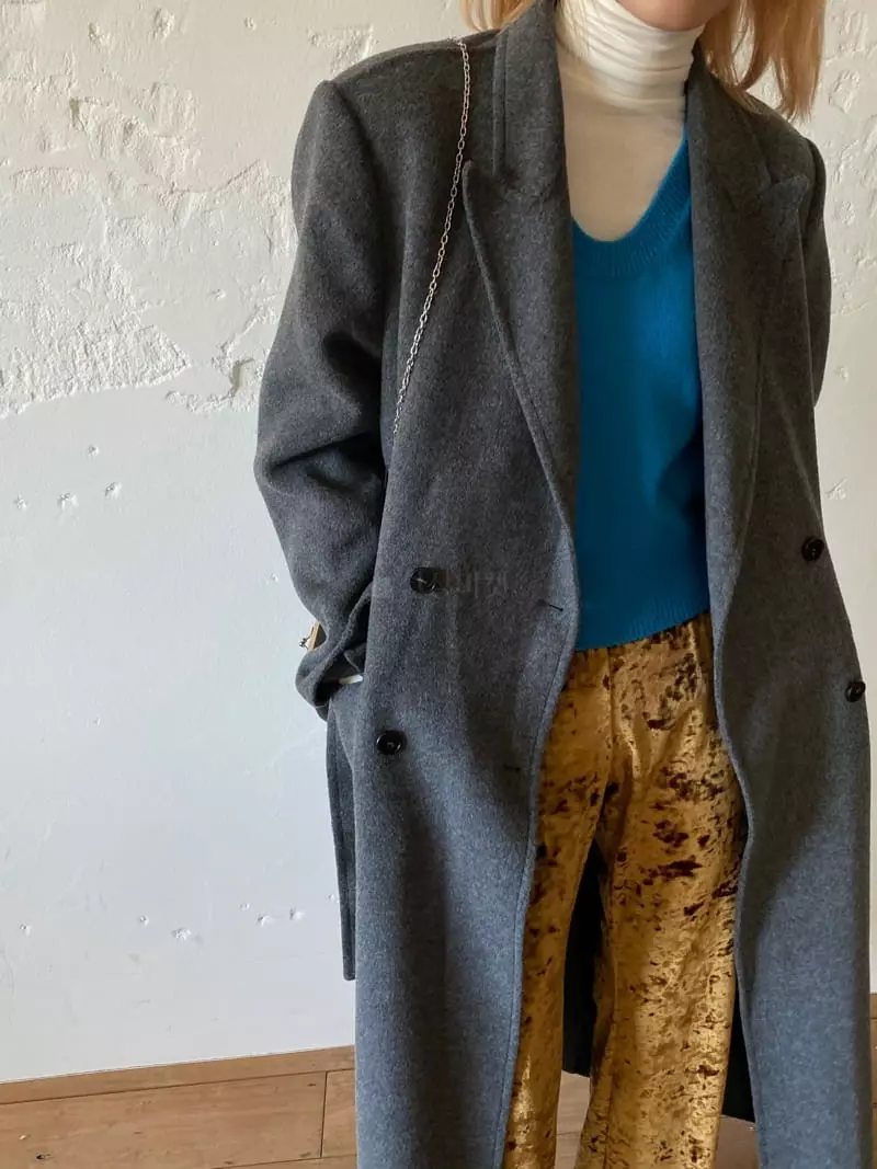 Nyunyu-Seoul - Korean Women Fashion - #womensfashion - Double Coat - 4