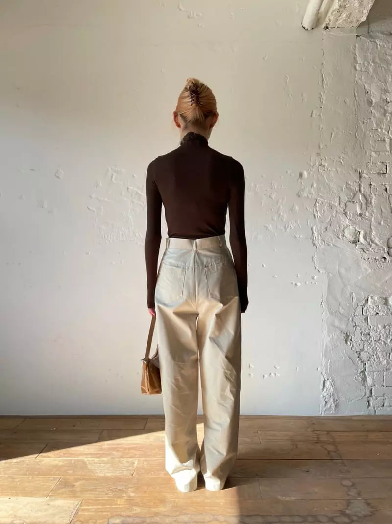 Nyunyu-Seoul - Korean Women Fashion - #momslook - Rib Long Tee - 12