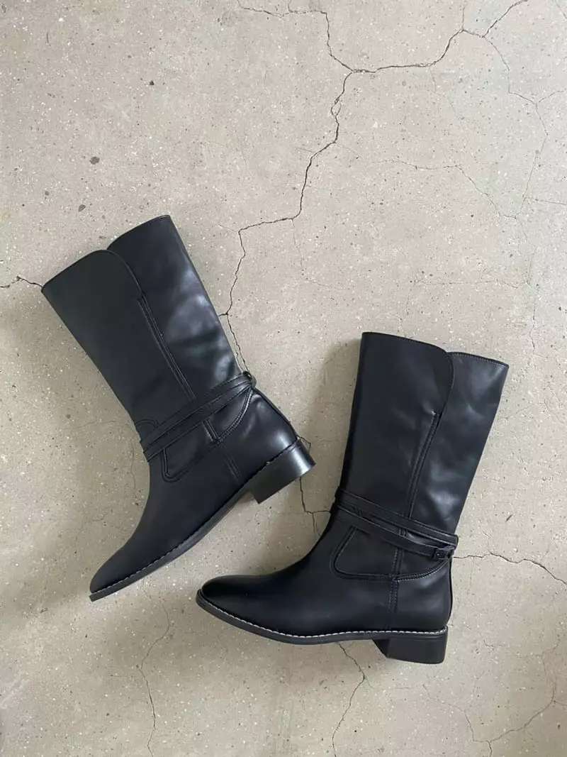 Nyunyu-Seoul - Korean Women Fashion - #momslook - Two Way Boots - 7