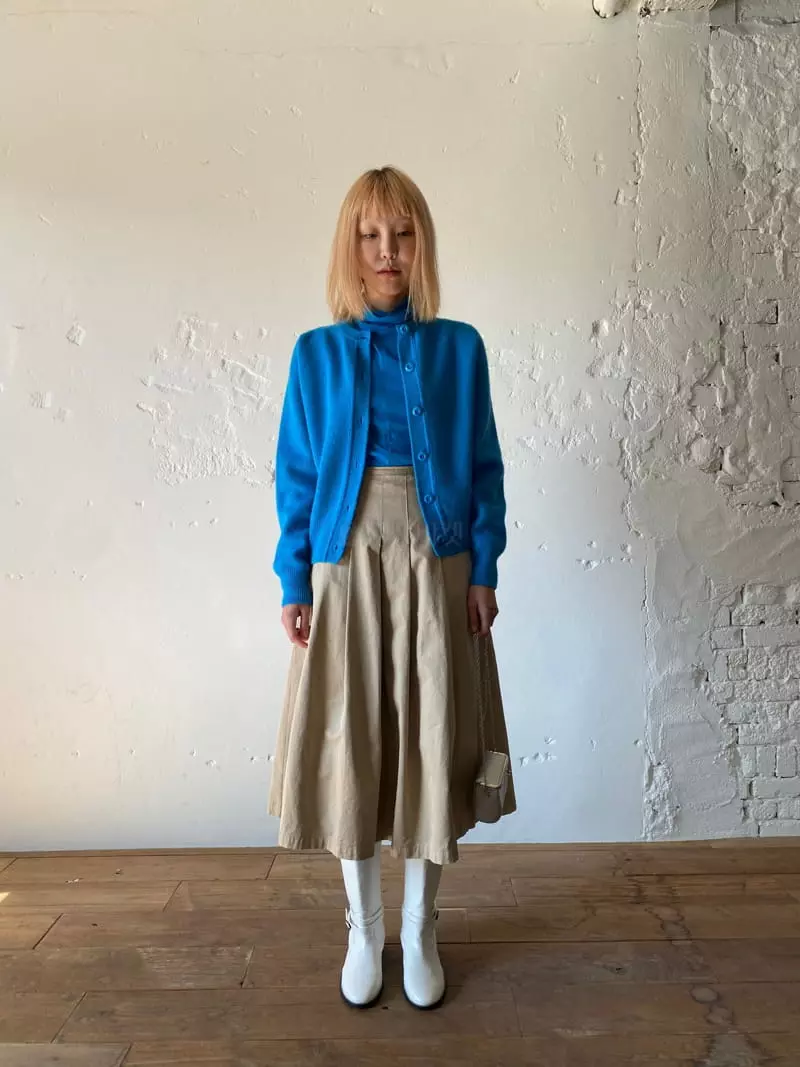 Nyunyu-Seoul - Korean Women Fashion - #momslook - Whole Gament Cardigan