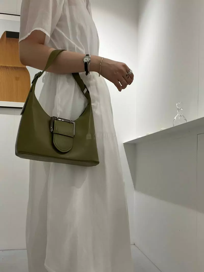 Nyunyu-Seoul - Korean Women Fashion - #momslook - Molly Buckle Bag - 7