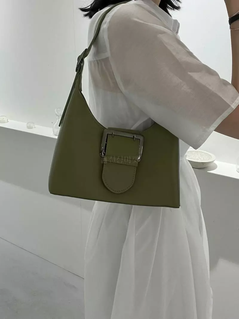 Nyunyu-Seoul - Korean Women Fashion - #momslook - Molly Buckle Bag - 9