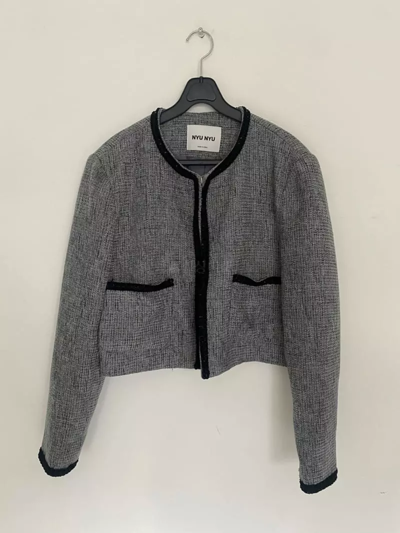 Nyunyu-Seoul - Korean Women Fashion - #momslook - Twid Jacket - 12