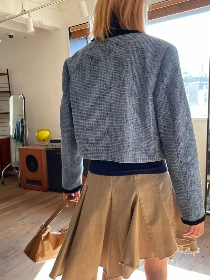 Nyunyu-Seoul - Korean Women Fashion - #momslook - Twid Jacket - 6