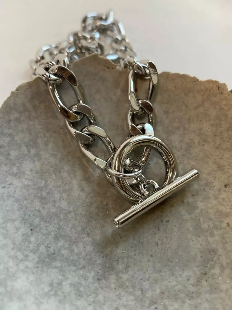 Nyunyu-Seoul - Korean Women Fashion - #pursuepretty - High Necklace - 9