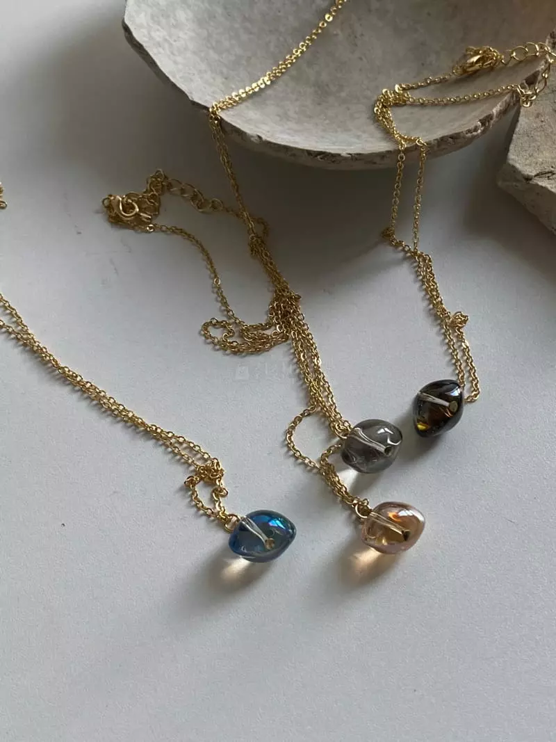 Nyunyu-Seoul - Korean Women Fashion - #shopsmall - Gold Necklace - 10