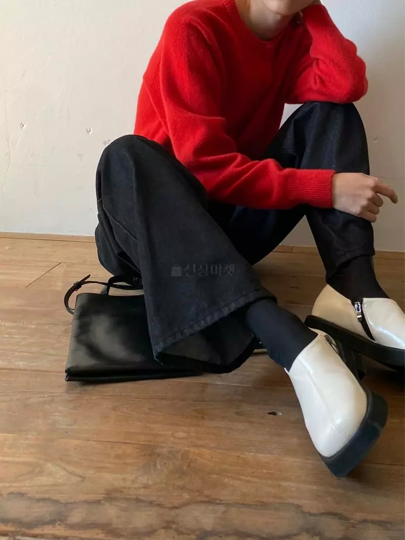 Nyunyu-Seoul - Korean Women Fashion - #thatsdarling - One Zipper Loafer - 3